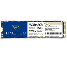 Timetec 256 Go SSD NVMe PCIe Gen3x4 8 Gb/s M.2 2280 3D NAND Performance Élevée Vitesse de Lecture/Écriture