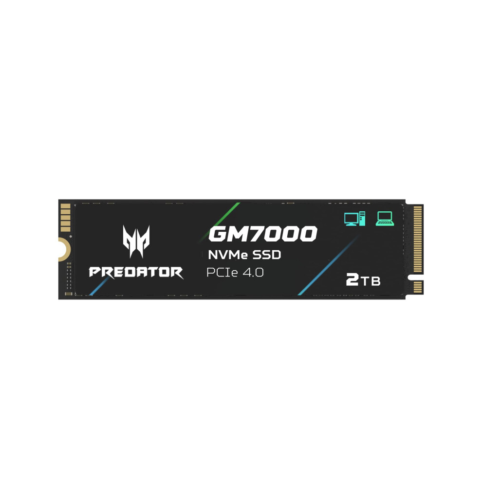 acer Predator GM7000 2TB M.2 SSD 2280 NVMe Gen4 Internal Gaming SSD  Compatible with PS5 Up to 7400MB/s - BL.9BWWR.106-image-OPC-PFNJM5V-NEW