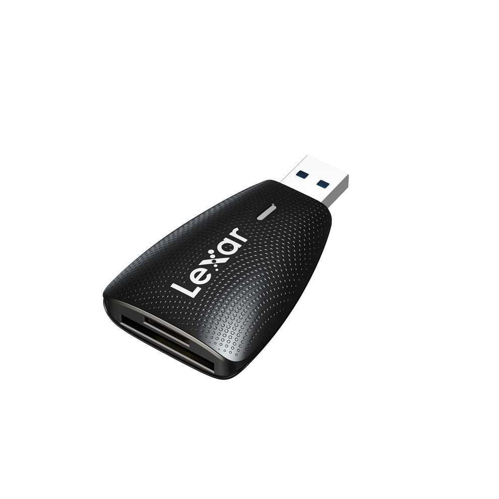 Lexar Multi-Card 2-in-1 USB 3.1 Reader  Works with SD and microSD Cards (LRW450UBNA)