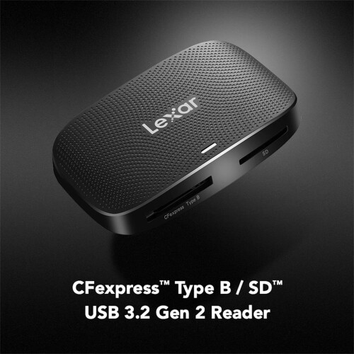 Lexar LEXAR Lettore di Schede Cf Espress TYPE-B / SD UHS-II USB 3.2 GEN2 - LRW520U 1