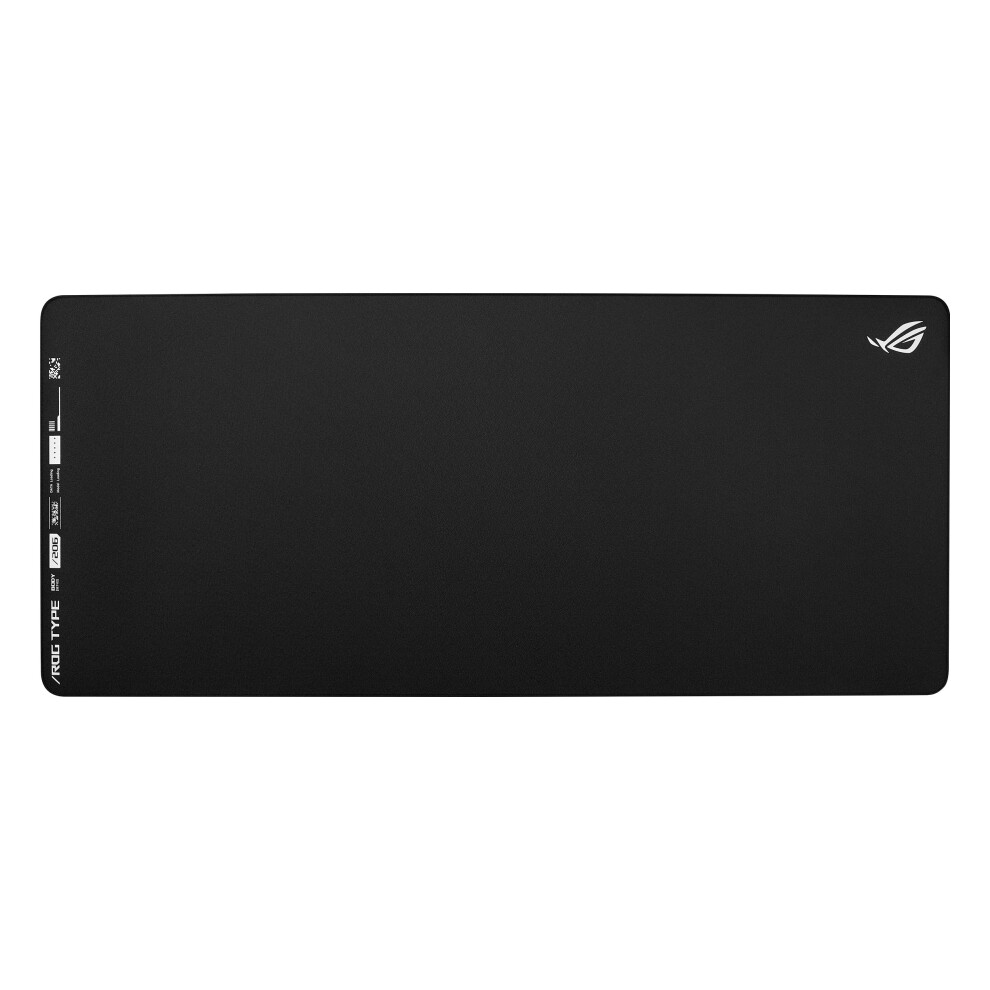 ASUS ROG Hone Ace XXL Gaming Mouse Pad  High-Density Memory Foam Base  Hybrid Cloth Material  400 x 900 x 3 mm  Esports & FPS Gaming  Black