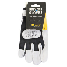 DRIVERS GLOVE VELCRO CUFF BLACK XL