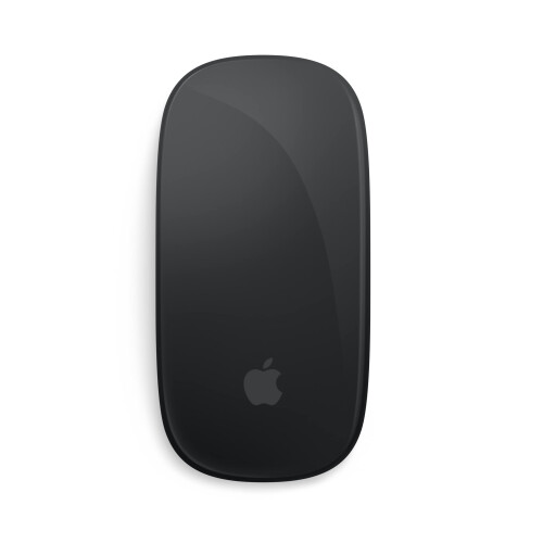 Apple Apple Magic Mouse (Wireless  Rechargable) - Black Multi-Touch Surface (Renewed) 1