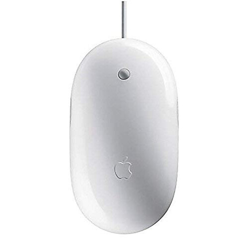 Refurbished Apple Apple Mighty Mouse A1152 Wired USB (MB112LL/B) (Renewed) 1