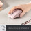 Logitech Logitech MX Anywhere 3 Compact Performance Mouse  Wireless  Comfort  Fast Scrolling  Any Surface  Portable  4000DPI  Customizable Buttons  U 2