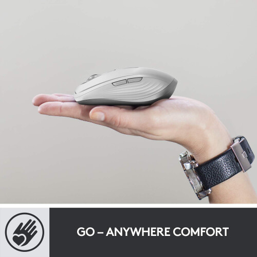 Logitech Logitech MX Anywhere 3 Compact Performance Mouse  Wireless  Comfort  Fast Scrolling  Any Surface  Portable  4000DPI  Customizable Buttons  U 2