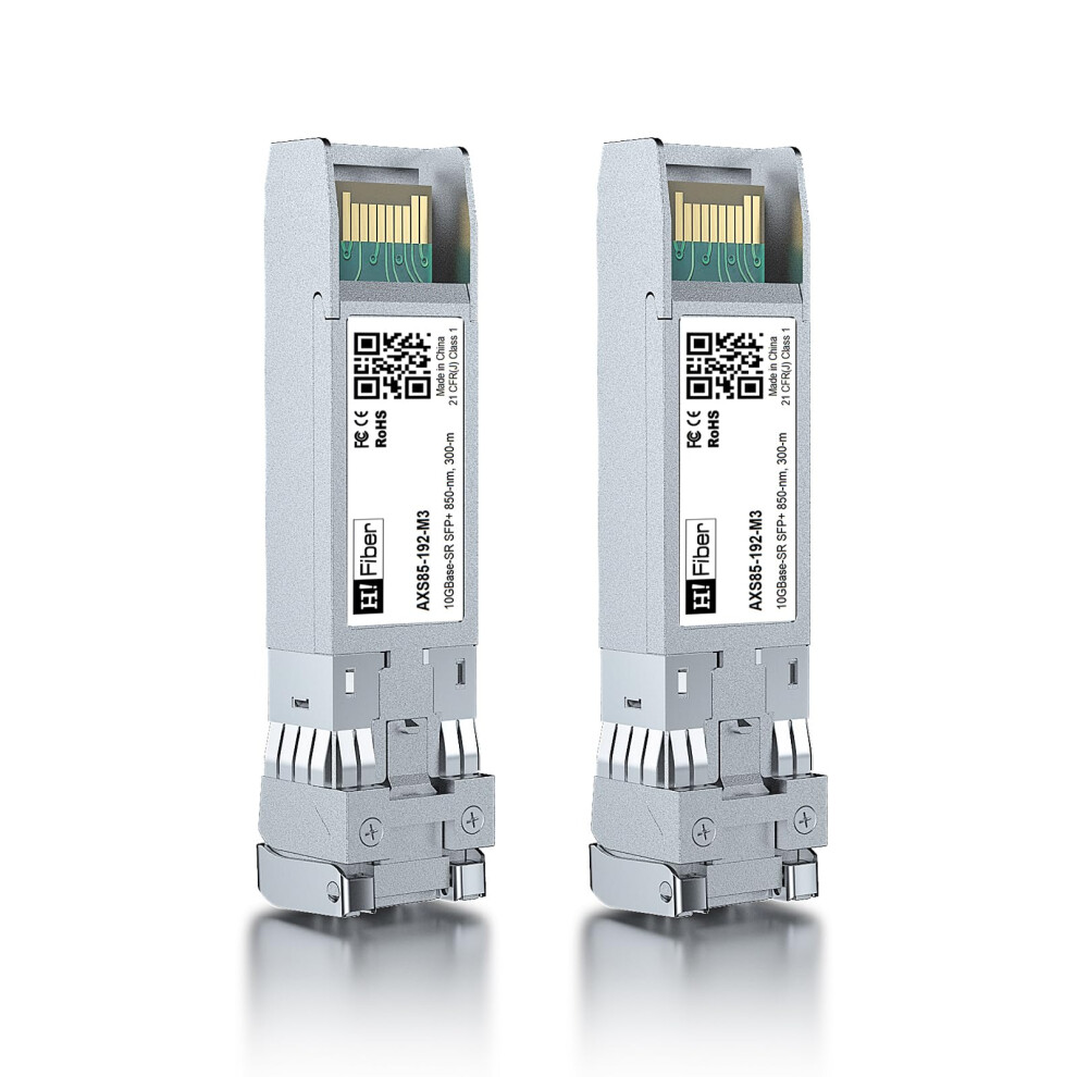 10G Multimode Sfp+ Lc Module 10Gbase-Sr Fiber Transceiver For Ubiquiti Unifi Uf-Mm-10G Mikrotik Netgear D-Link Tp-Link And More (Mmf 850 602693072205