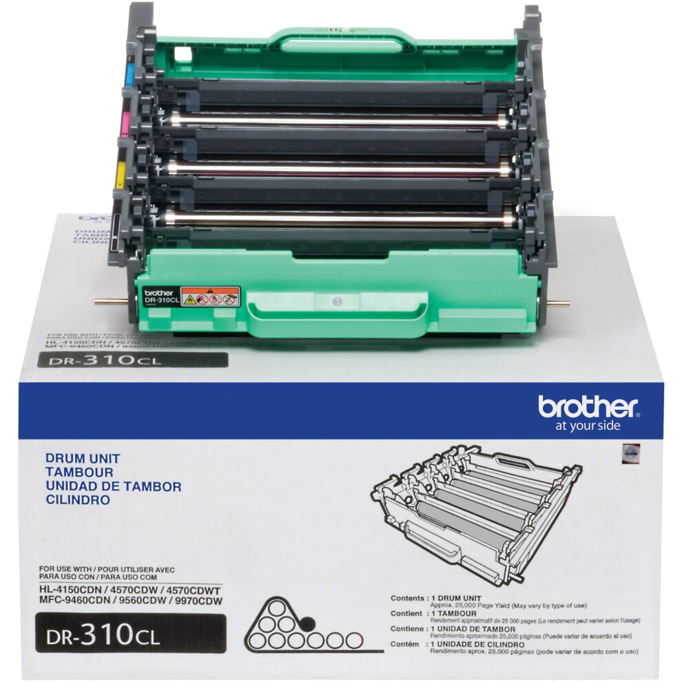 Brother Genuine-Drum Unit  DR310CL  Seamless Integration  Yields Up to 25 000 Pages  Black