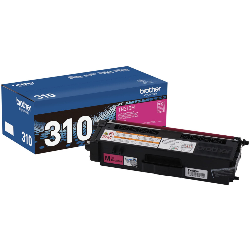 Brother TN310M Magenta Toner Cartridge for Brother Laser Printer Toner