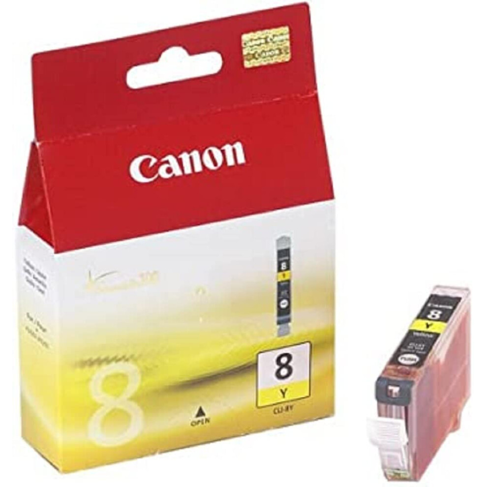 Canon 1 X CLI 8 for Pixma IP4200  Yellow Ink Tank (CNM0623B002) Category: Inkjet Printer Cartridges