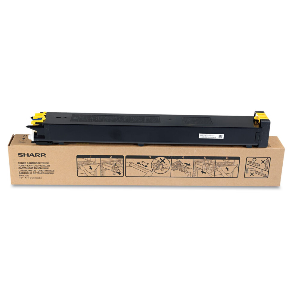 SHARP MX31NTYA Toner Cartridge Yellow Genuine