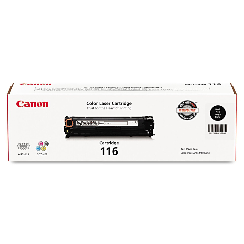 Canon 1980B001 (116) Toner Cartridge  Black - in Retail Packaging