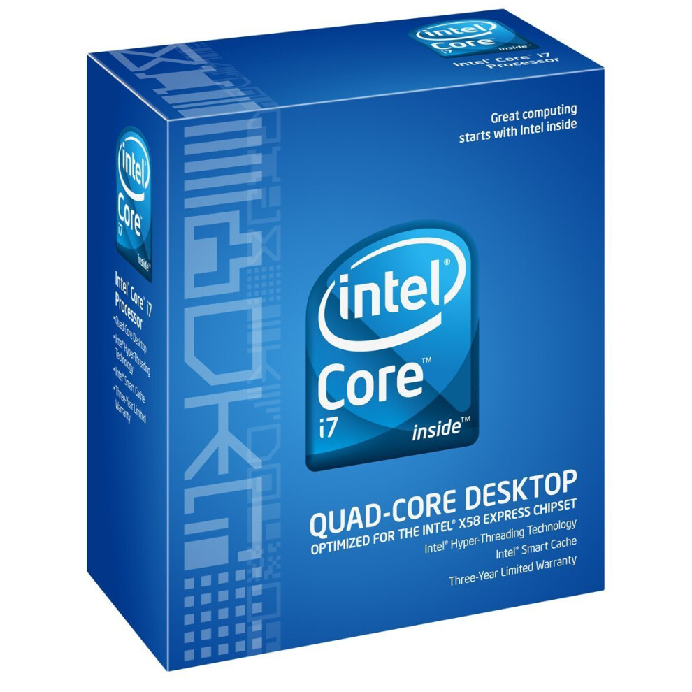 Intel Core i7 Processor i7-920 2.66GHz 8 MB LGA1366 CPU BX80601920