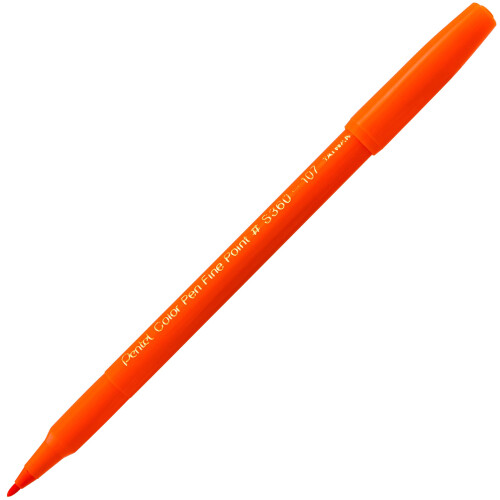 Pentel Pentel Arts Farbmarker, Orange, 12er Box (S360-107) 1