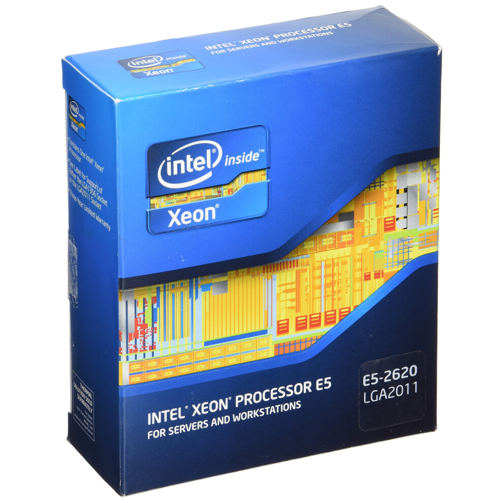 Intel Xeon 6C E5 2620 2.0 GHz 6 LGA 2011 Processor BX80621E52620