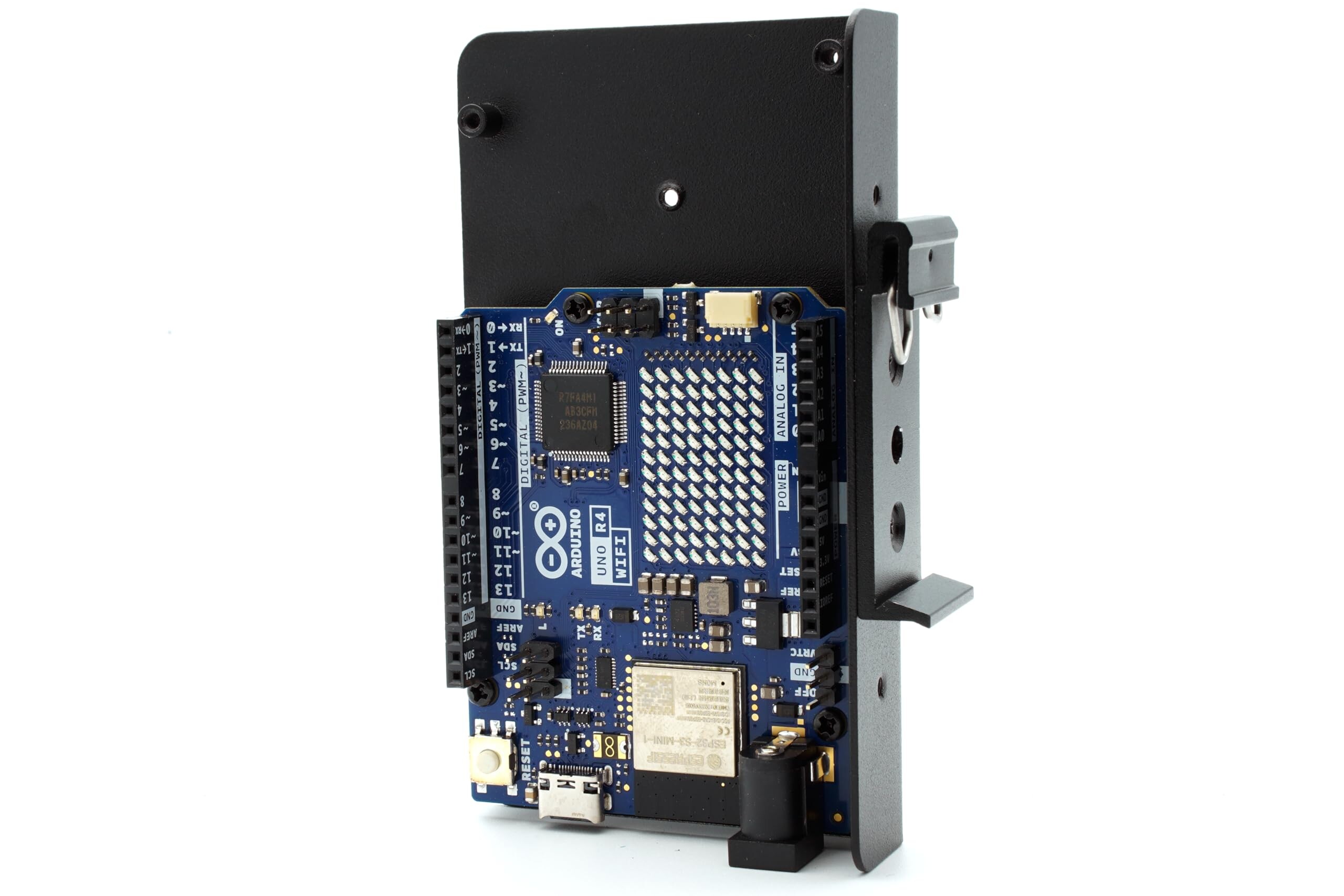 KKSB DIN Rail Clip Mount Bracket for Arduino - Compatible with Arduino ...
