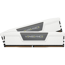 CORSAIR VENGEANCE DDR5 RAM 32GB (2x16GB) 6000MHz CL36 Intel XMP iCUE Compatible Computer Memory - White (CMK32GX5M2E6000C36W)