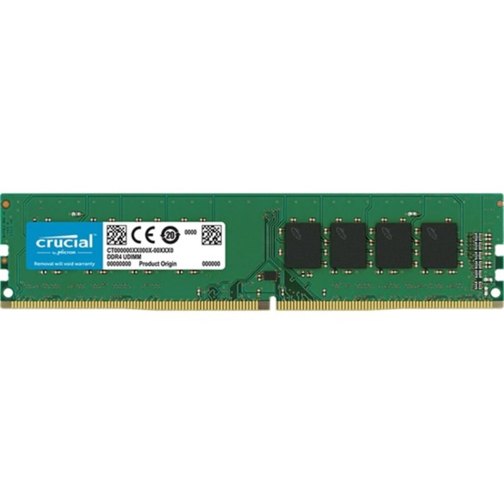 Crucial 8GB Single DDR4 3200 MT/s (PC4-25600) CL22 SR x8 Unbuffered DIMM 288-Pin Memory - CT8G4DFS832A