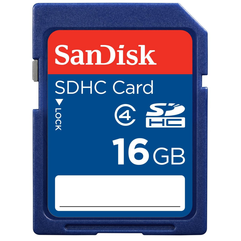 SanDisk 16 GB Class 2 SDHC Flash Memory Card SDSDB-016G-A11