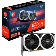 MSI Gaming AMD Radeon RX 6600 XT 128-bit 8GB GDDR6 DP/HDMI Dual Torx Fans FreeSync DirectX 12 VR Ready OC Graphics Card (RX 6600 XT MECH 2X