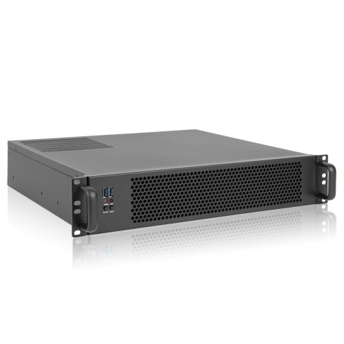RackChoice MicroATX/Mini-ITX 2U Rackmount Server Chassis max 7x3.5 Bay ...