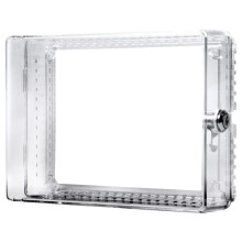 Taymac ZTC300 Cubierta de Termostato de Plástico Bajo Perfil, Grande, Transparente