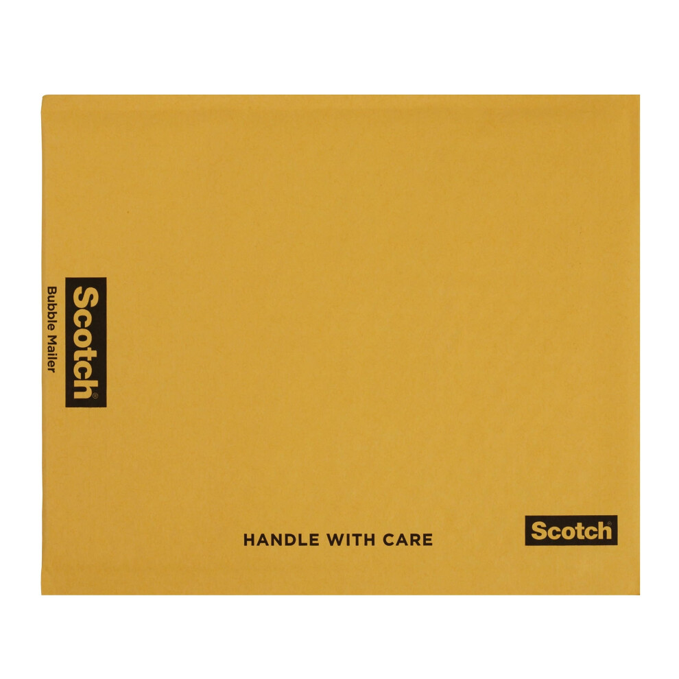 Scotch Bubble Mailer  8.5 in x 11 in  Size #2  Kraft  10/Pack (7914)