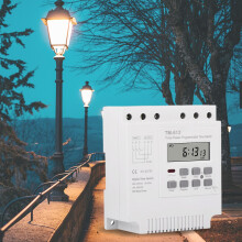 Tm613 Time Switch 3 Phase Accurate Timing Plastic Enclosure 380v Lcd Digital Intelligent Time Relay For Water Pump Mengxi