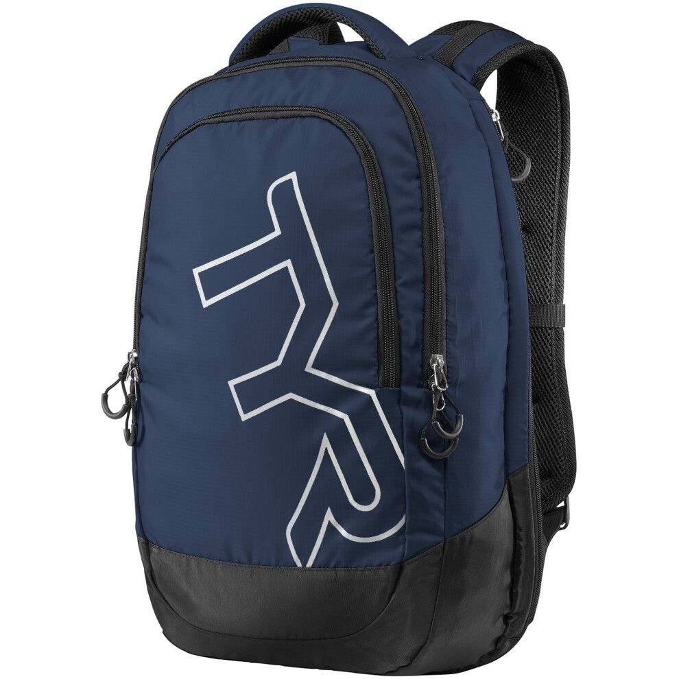 TYR unisex adult Laptop Backpack  Navy  Medium US