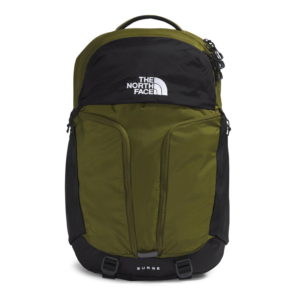 THE NORTH FACE Surge Commuter Laptop Backpack  Forest Olive/TNF Black  One Size