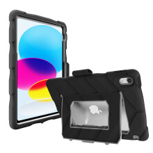 Gumdrop Hideaway iPad Case with Stand Fits Apple iPad 10th Gen - Rugged Shockproof Reliable and Drop Tested for Kids K-12 Students Teach