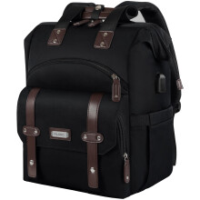 FALANKO Rugzak Voor Vrouwen, Werk Arts Leraar Verpleegkundige 15.6 Inch Laptops Met USB Oplaadpoort