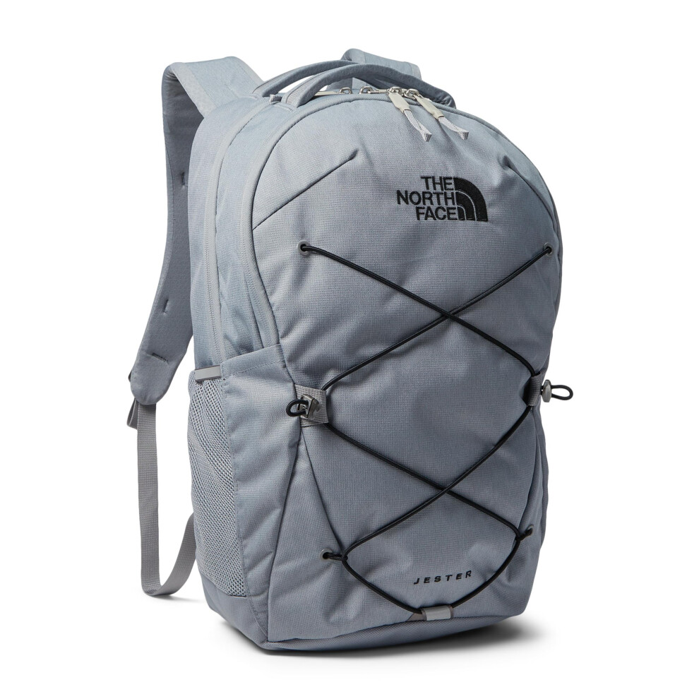 The North Face Jester Everyday Laptop Backpack, Mid Grey Dark Heather/Tnf Black-Npf, One Size