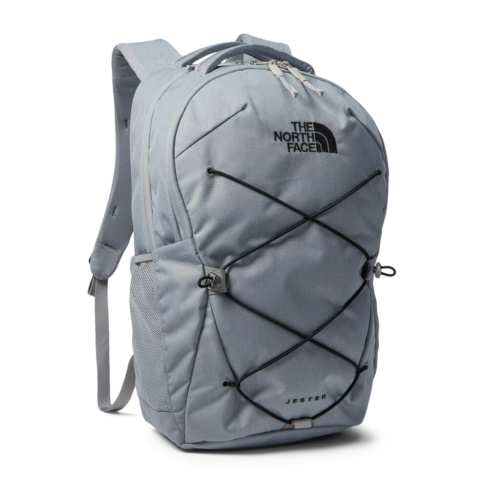 THE NORTH FACE Jester Everyday Laptop Backpack  Mid Grey Dark Heather/TNF Black-NPF  One Size