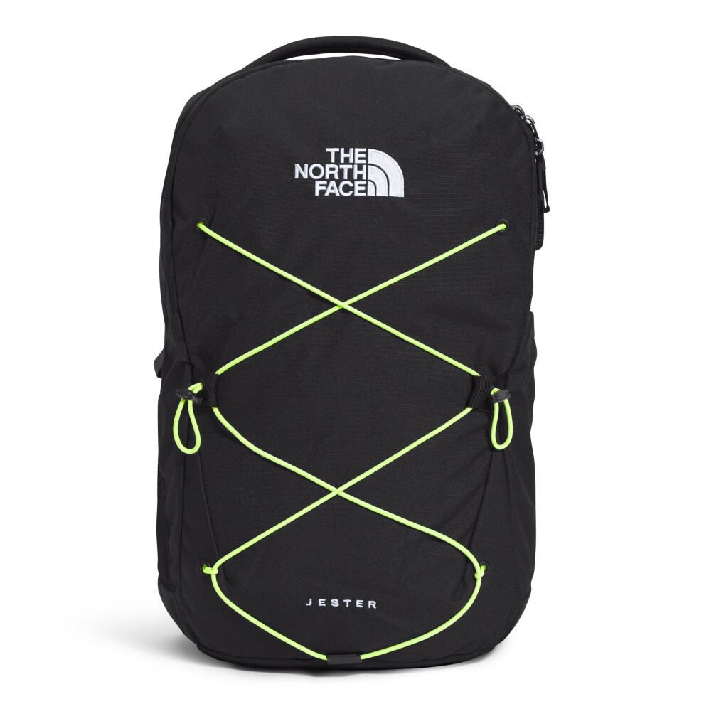 THE NORTH FACE Jester Everyday Laptop Backpack  TNF Black Heather/LED Yellow-NPF  One Size