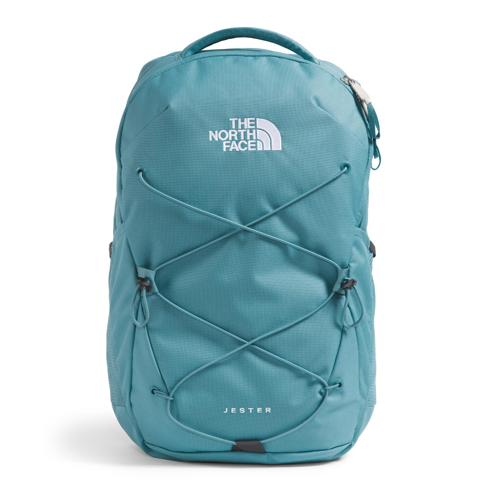 THE NORTH FACE Jester Everyday Laptop Backpack  Algae Blue/TNF White  One Size