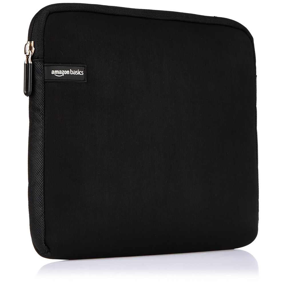 Amazon Basics 11.6-Inch Laptop Sleeve  Protective Case with Zipper - Black