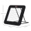 Homcom HOMCOM Football Training Net, Target Goal W/ Adjustable Angles - Black 2