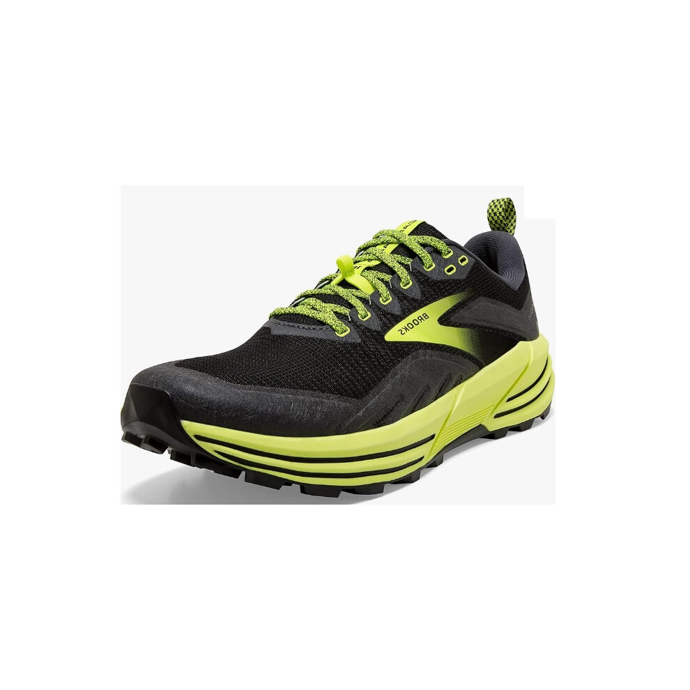 Brooks Men's Cascadia 16 Running Shoe Black/Ebony/Nightlife 11UK