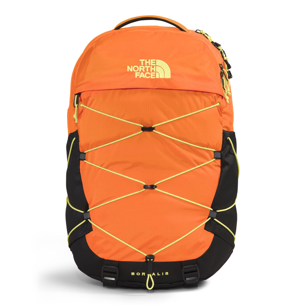 THE NORTH FACE Borealis Commuter Laptop Backpack  Mandarin/TNF Black/Sun Sprite  One Size