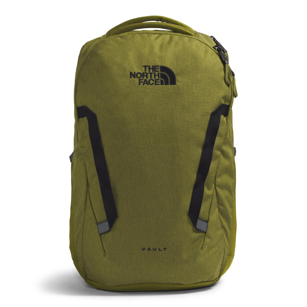 THE NORTH FACE Vault Everyday Laptop Backpack  Forest Olive Light Heather/TNF Black  One Size