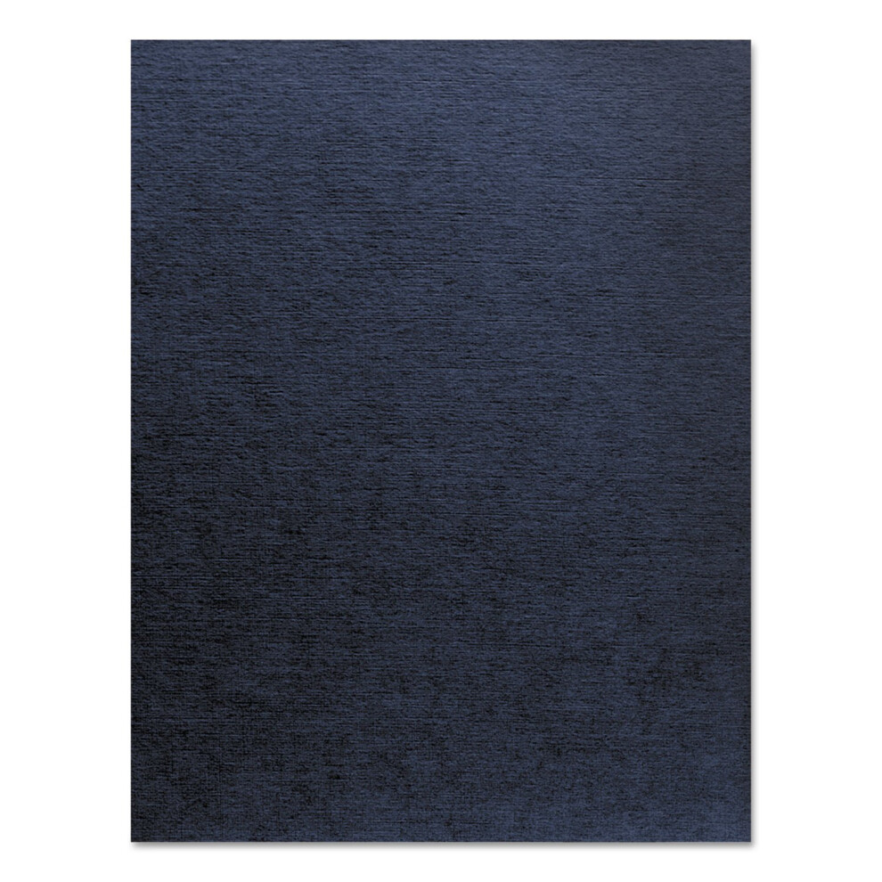 Fellowes 52098 Linen Presentation Covers 11-Inch x8-1/2-Inch 200/PK Navy