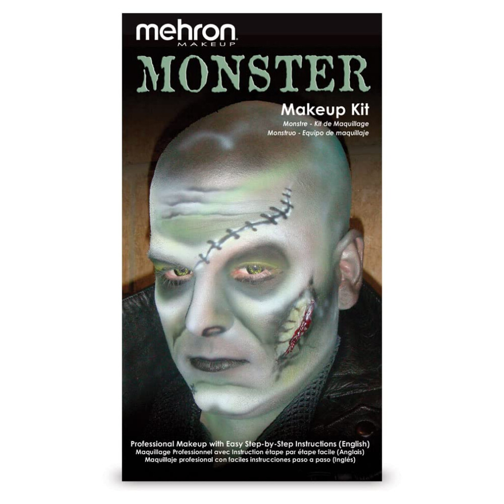 Mehron Makeup Premium Character Kits| Makeup Kits for Halloween & Cosplay| Made in the USA | Complete | Includes all Makeup  Tools  & Instru