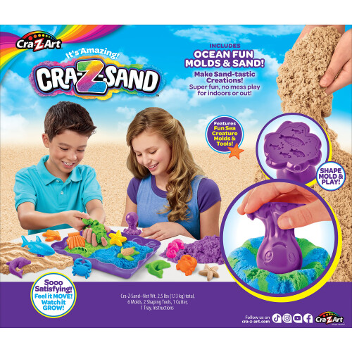 Cra-Z-Art CRA-Z-Sand Σετ Δραστηριοτήτων Σанд Μάγισσας για Παραλία 1