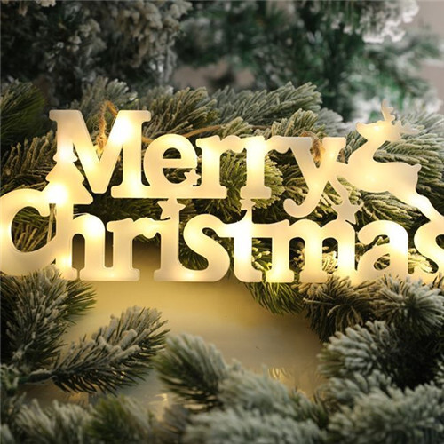 LED Merry Christmas Letter Lights Hanging 2