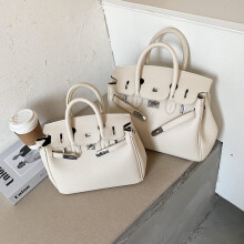 (White Large) Womens Sophisticated Tote Bag Designed For Fashion Lovers With Roomy Interior