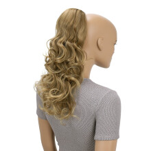 CAISHA 18" Vlasový doplněk Ponytail Expanze Vlnité Hnědé PH27