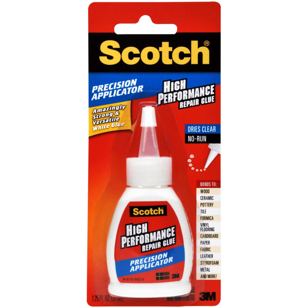 Scotch Multi-Surface Glue  1.25 Oz  White