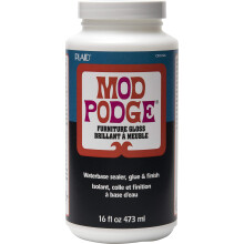 Cola e acabamento selador base de gua Mod Podge para mveis (16 onas) CS15126 acabamento brilhante