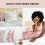 Kitsch, The Satin Pillowcase, Standardgröße, Blush, 1 Stück 5